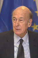 Valéry Giscard d'Estaing, President of the Convention - Source European Commission Audiovisual Library 