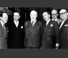 Foreign ministers of the Six in Messina, June 1955 - Source: European Commission Audiovisual Library