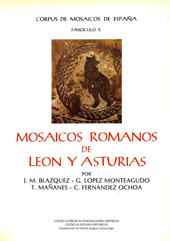 Corpus de Mosaicos Romanos de España X. Mosaicos romanos de León y Asturias. Madrid. 