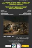 “¿LAS VÍCTIMAS COMO PRECIO NECESARIO?” Memoria, justicia y reconciliación / “VICTIMS AS A NECESSARY PRICE?” Memory, Justice and Reconciliation - Congreso Internacional / International Conference
